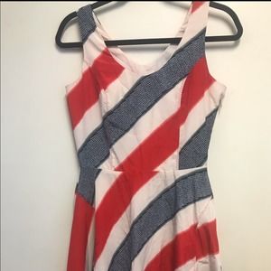 Brooklyn Industries Red, White, Blue Dress Size 2